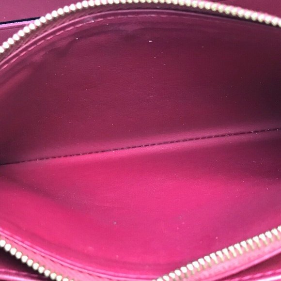 AUTHENTIC LOUIS VUITTON M91597 MonogramVernis Zippy Wallet Long Wallet Patent Le - Picture 10 of 12